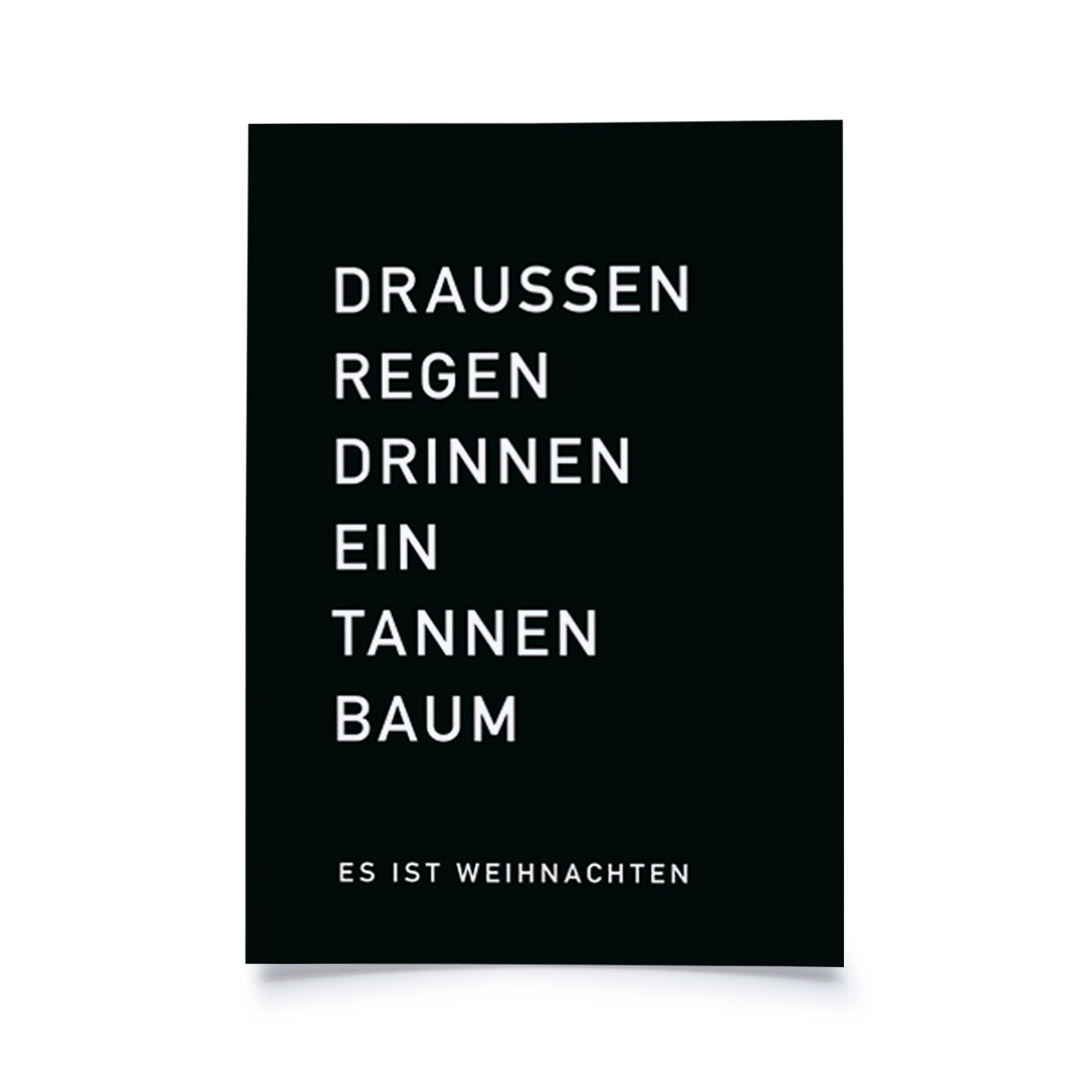 Produktbild Es ist Weihnachten - Draussen Regen