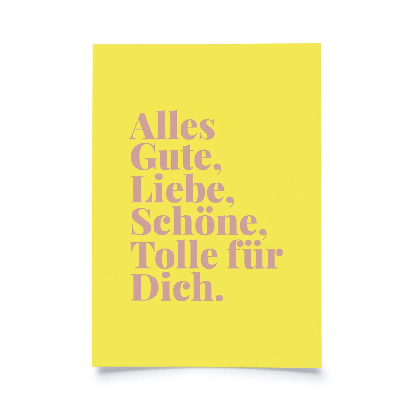 Produktbild Tadah - Alles Gute, Liebe, Schöne, Tolle für Dich.