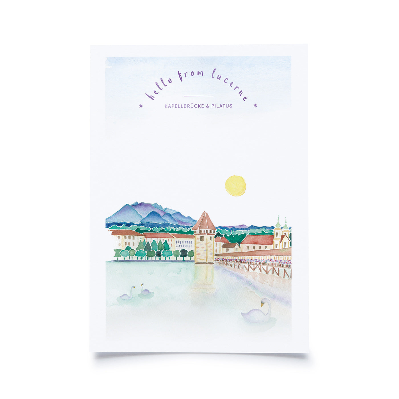 Produktbild Hello from Lucerne - Kapellbrücke
