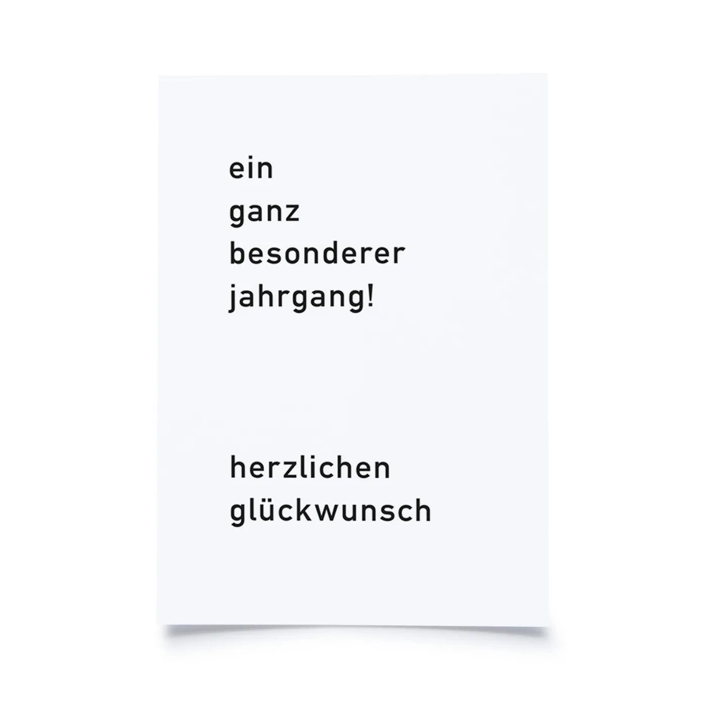 Produktbild Ein ganz besonderer Jahrgang!