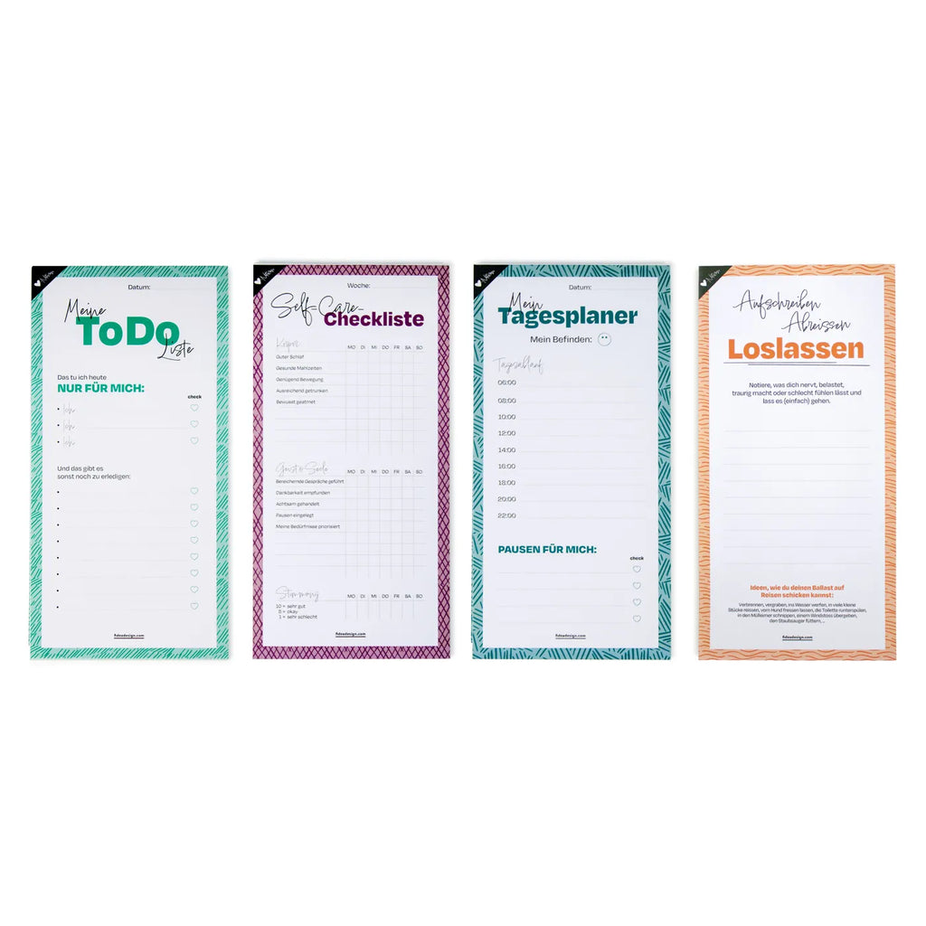 Produktbild-Herznotizen - Self-Care Checkliste