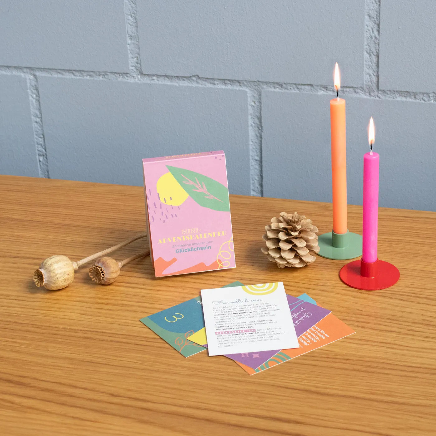 Produktbild-Mini-Adventskalender Glücklichsein