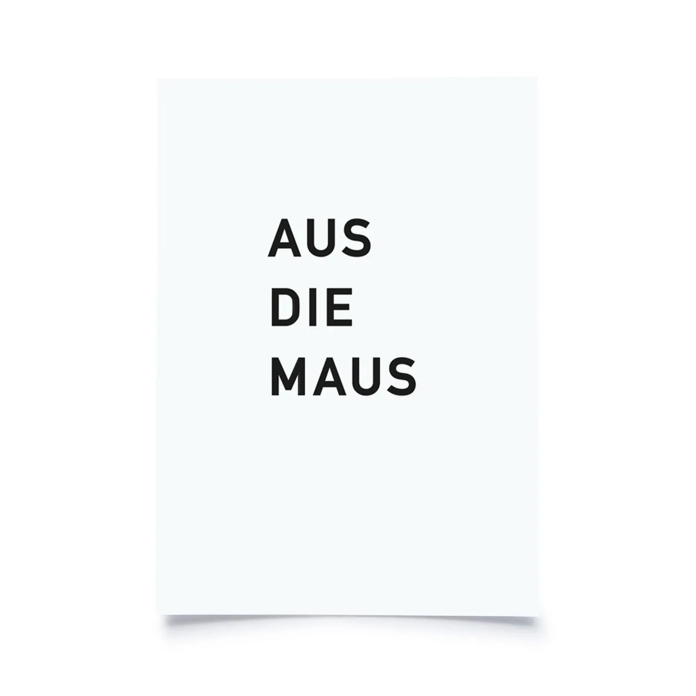 Produktbild Aus die Maus
