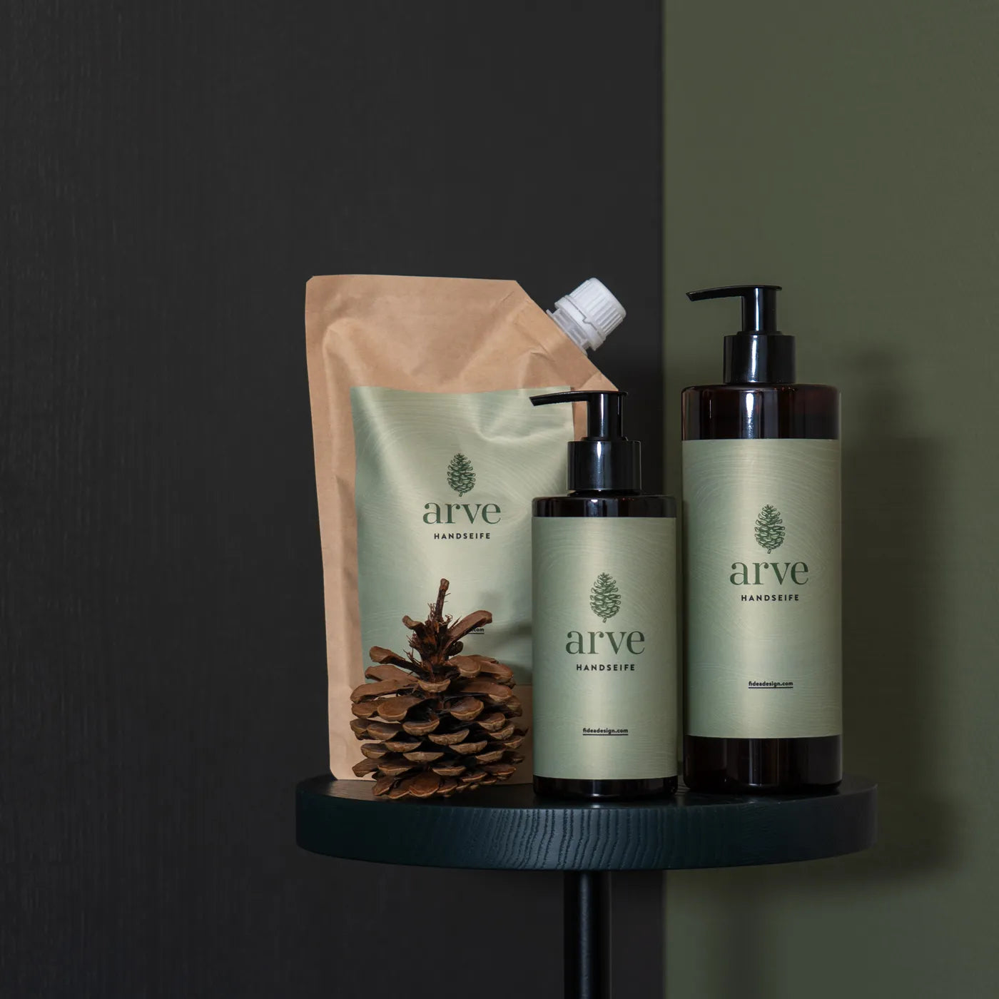 Produktbild-Handseife Arve - klein