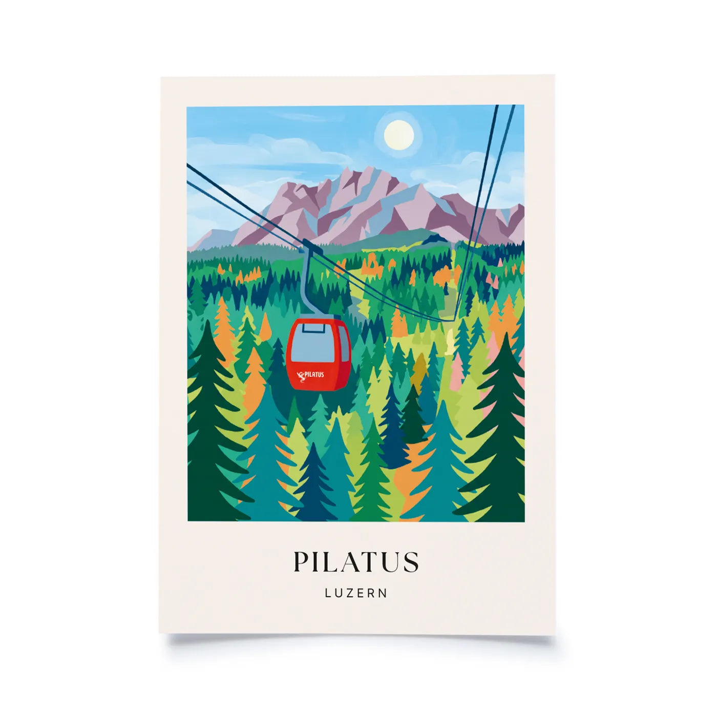 Produktbild-Malerische Schweiz - Pilatus