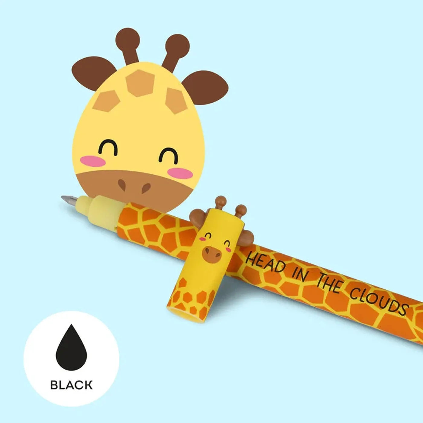 Produktbild-Gelstift - Giraffe schwarz