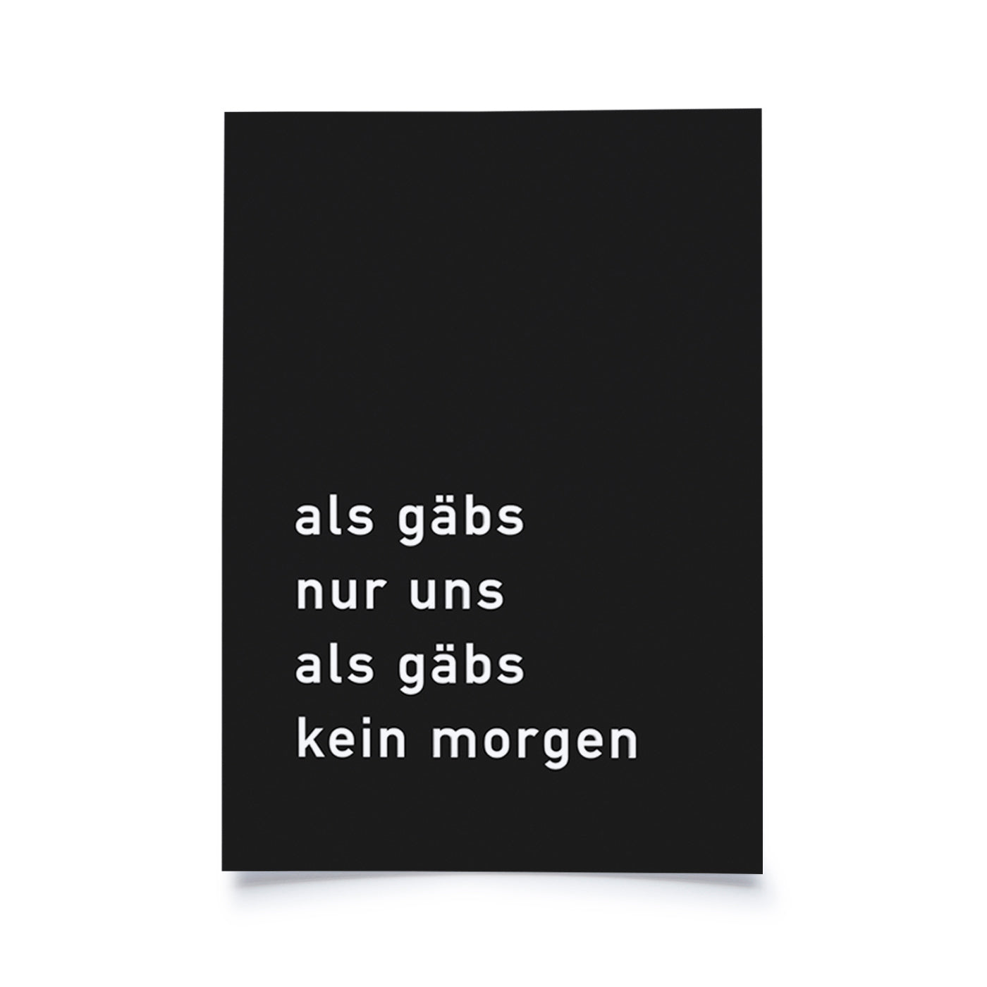 Produktbild Als gäbs nur uns