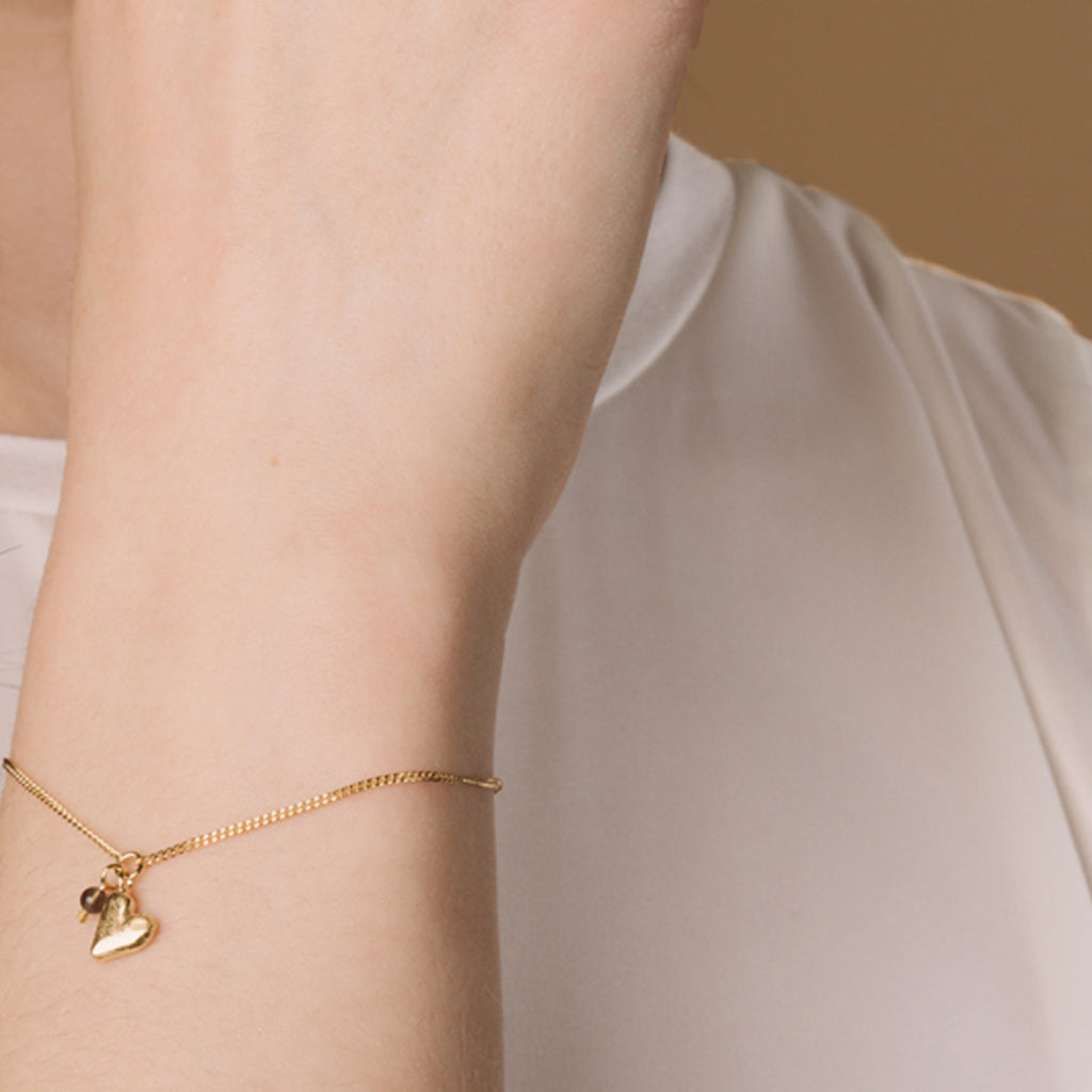 Produktbild - Armband Herz - gold