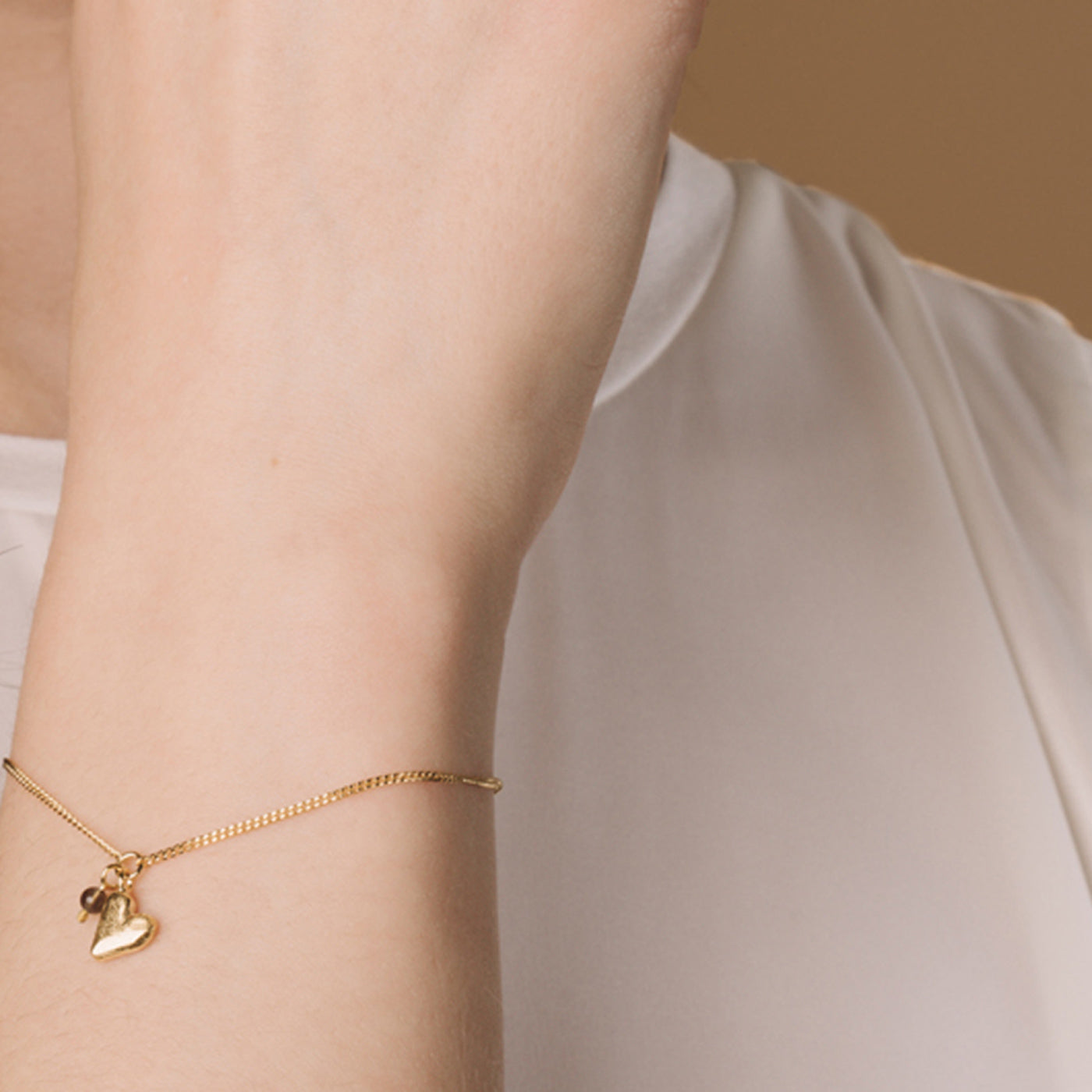 Produktbild - Armband Herz - gold