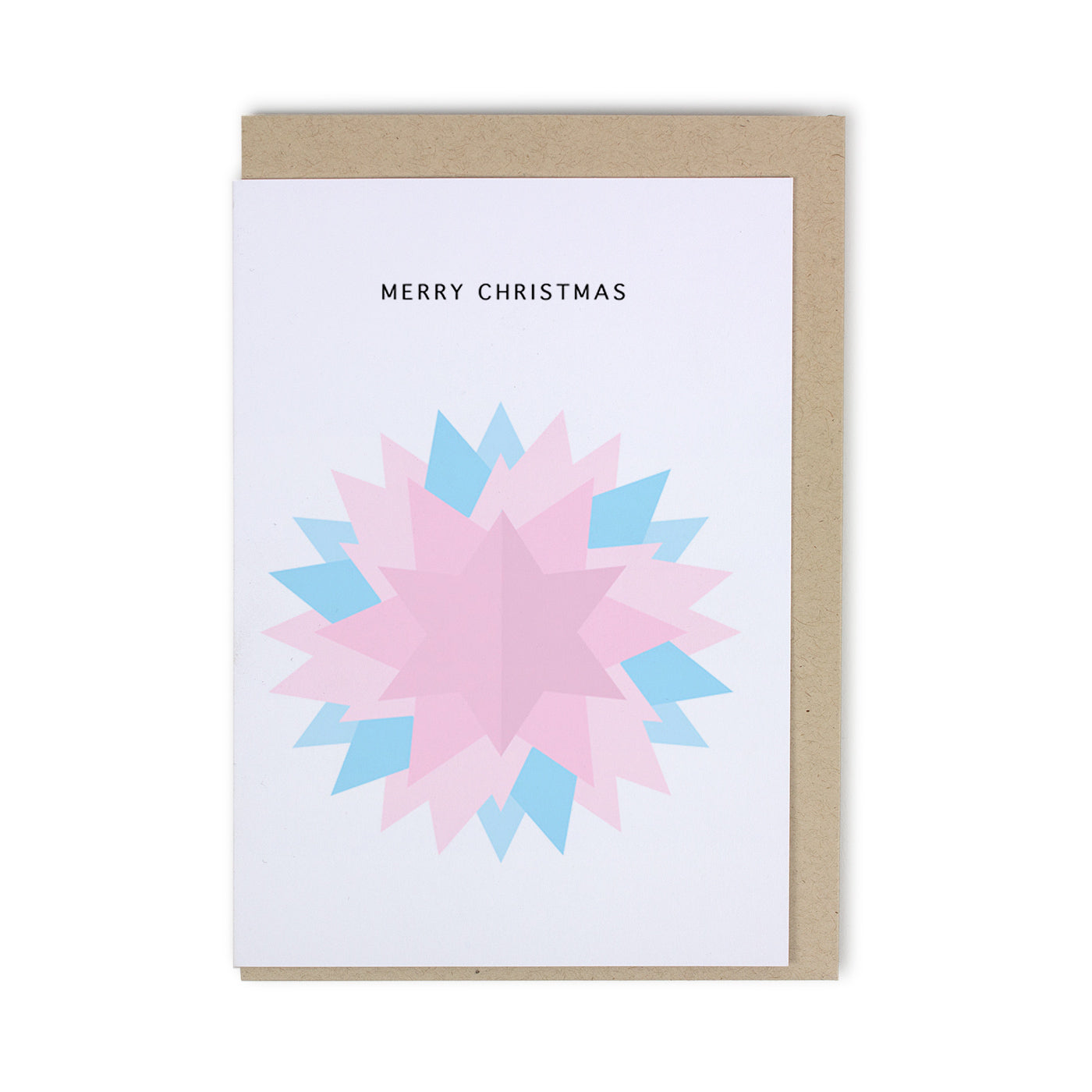 Produktbild Pastellstern - Merry Christmas