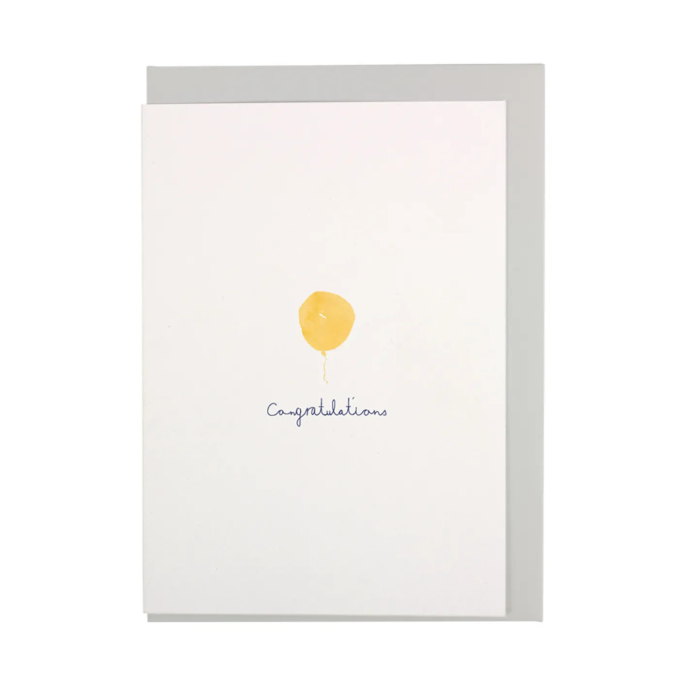Produktbild SD - Congratulations - Yellow Balloon