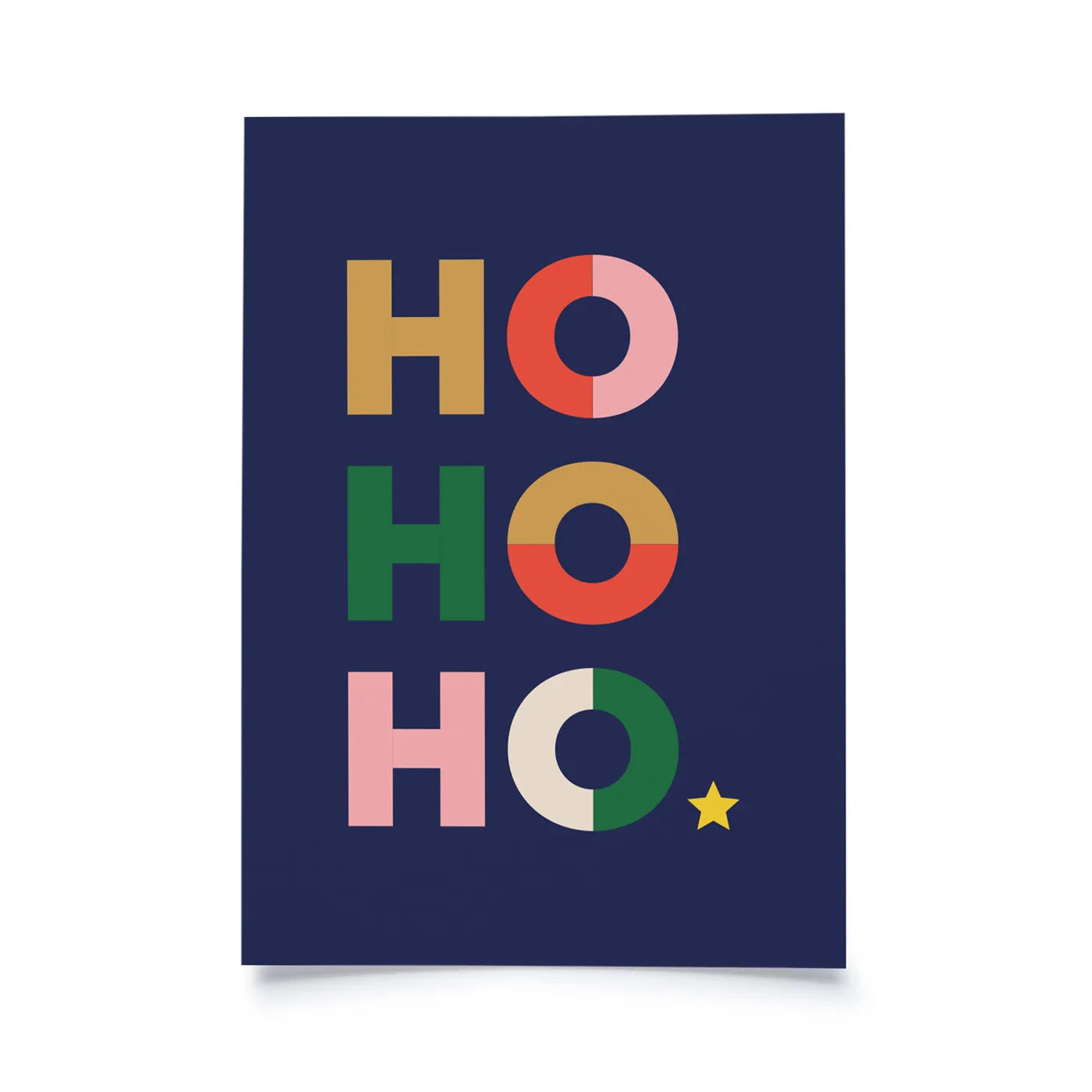 Produktbild Typographie - HO HO HO