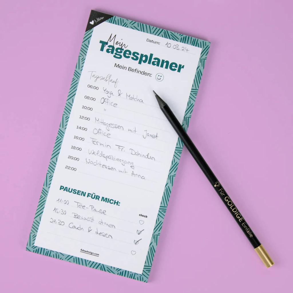 Produktbild Herznotizen - Tagesplaner
