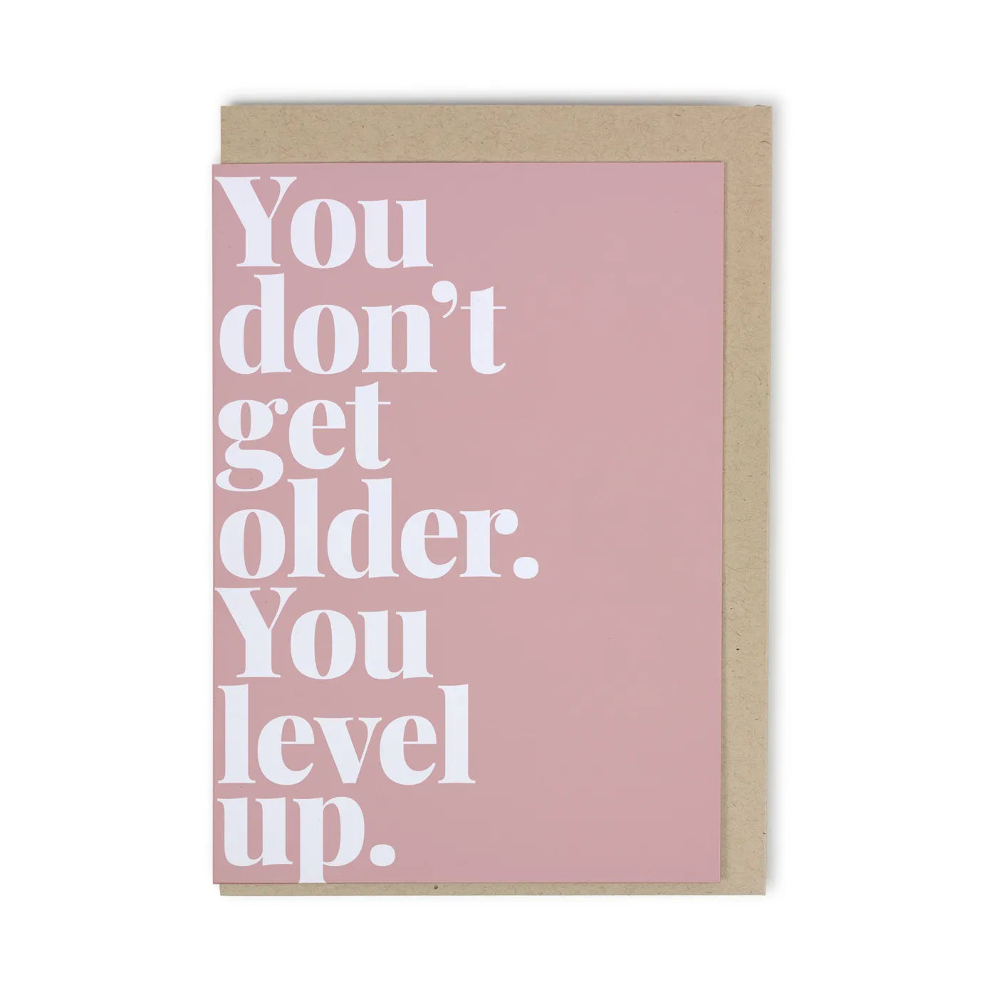 Produktbild Tadah FK - You don’t get older. You level up.