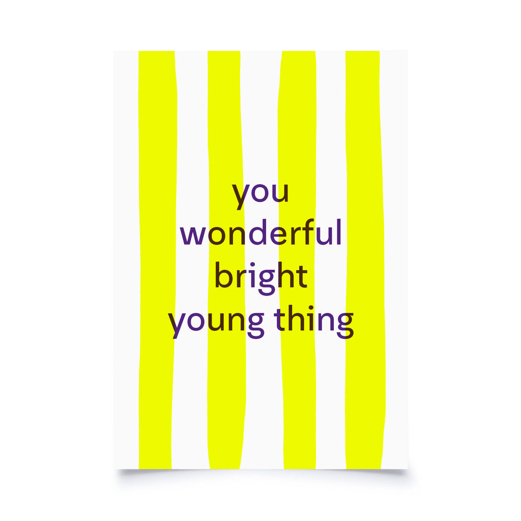 Produktbild Heller - You wonderful bright young thing